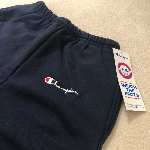 NWT Champion Vintage Sweatpants Navy - Picture 3 of 3